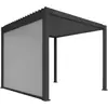 Pérgola Eléctrica, Pérgola con Lamas de Aleación de Aluminio, Jardín Paisajístico de Villa, Pérgola de Aleación de Aluminio, Pérgola de Ocio, Exterior