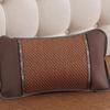Colchoneta de Verano Fresca Funda de Almohada Funda de Almohada para Adultos Funda de Almohada de Esterilla de Ratán Funda de Almohada Núcleo de Almohada Funda de Almohada Fresca Individual Dos Pares