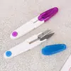 Tijeras de Coser, Origen y Suministro, Tijeras de Hilo de Seguridad Transparentes de Colores con Cubierta, Tijeras Multifuncionales para Punto de Cruz para el Hogar