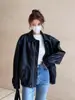 Jaqueta de Couro Masculina 2025 Primavera Outono Tendência Retro Americano Desgastada Cool Vibe de Luxo Estilo de Rua Jaqueta de Couro Solta Marrom
