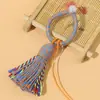 Pingente de Borla com Fio de Algodão, Marcador de Página Estilo Chinês Novo, Sachê, Acessórios de Pingente, Chaveiro Estilo Antigo, Pingente de Bolsa Venda por Atacado