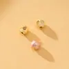 Plata Esterlina S925 Cuentas Escarchadas de Onda de Agua Pulsera Colgante Hecho a Mano para DIY Cuentas Redondas Cuentas de Transferencia Cuentas Sueltas Accesorios de Joyería de Plata