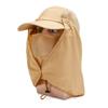 Gorra Nueva de Verano para Hombre y Mujer Gorra de Béisbol Protectora Antigotas Desmontable Transpirable Sombrero para el Sol Protección Solar Gorra de Montañismo