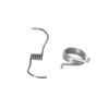 Acero inoxidable/alambre de acero/alambre de hierro/alambre galvanizado soldadura estampado plano biselado afilado formado de alambre doblado