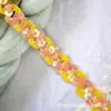 Ventas Directas de Fábrica En Stock Cinta de Encaje con Lentejuelas de Color Forma de S Bordeador Estilo Étnico Accesorios para Bordes de Faldas de Baile