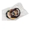 Elástico de Borracha de Alta Elasticidade Simples para Rabo de Cavalo Feminino Durável Sem Danificar o Cabelo Corda para Ponto de Cabelo Cobertura de Couro Corda para Rabo de Cavalo Anel de Cabelo