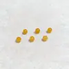 Ámbar Báltico Natural Cera de Abejas Cera de Abejas Amarillas Redondas Perlas Sueltas Pulsera Collar Accesorios Venta Caliente Al Por Mayor