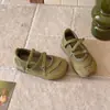 Zapatillas de Entrenamiento Alemanas de Corte Bajo para Niños 2026 Primavera/Otoño Nuevos Zapatos Deportivos Casuales Estilo Coreano para Niñas Suela Suave Zapatos de una Sola Pieza Mary Jane