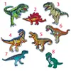 Bordado Computadorizado Logo Dinossauro Biológico Original Etiqueta de Tecido Acessórios para Roupas Insígnia Insígnia de Boné Patch Bordado DIY Patch de Tecido para Bordar