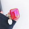 Estuche protector pequeño y fresco para AirPods 2/1 generación de chica coreana, estuche para auriculares Bluetooth de Apple de 3 generación.