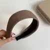Diadema de Oreja de Trigo Tejida Estilo Americano para Niña, Pinza para el Cabello de Color Sólido de Hilo Grueso, Diadema con Sentido del Diseño, Accesorio para el Cabello