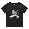 Ropa infantil nueva de 2023, camiseta de manga corta de verano para niños, camisa de algodón para niños y niñas, camiseta de media manga para bebés, top para niños