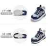 Sapatos Infantis Balabala, Botas Esportivas Infantis, Botas Curtas para Meninos e Meninas, Espessadas e de Veludo, Novas Botas de Inverno 2024 para Exterior