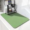 Tapete Drenante para Cocina, Absorbente de Agua, Secado Rápido, Posavasos de Barro Diatomeas, Limpiable, No Requiere Lavado, Manteles Individuales de Fácil Cuidado, Tapete Aislante Antiescaldamiento de Color Puro
