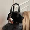 Bolsa Pequena Fosca Vintage Fagani Feminina 2024 Nova Chegada Versátil Bolsa Transversal para Outono e Inverno Mini Bolsa Pequena Exquisita