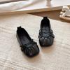 Zapatos de Cuero para Niñas 2025 Primavera y Otoño Nuevos Zapatos para Niños Zapatos de Princesa para Niñitas Zapatos de Suela Blanda Zapatos Tipo Gorro Zapatos Individuales para Bebé Modernos