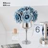 Sala de Transmisión en Vivo al por Mayor Taza de Vino para Cappuccino de Venta Caliente Flor Rosa Flor Artificial Flor Artificial Adornos Decorativos