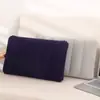 Almofada Inflável de Veludo para Soneca no Escritório Almofada Personalizada para Viagem Aviação Acampamento Almofada de Dormir Venda por Atacado