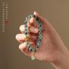 Método antiguo goteo de aceite seguro corazón de azúcar pulsera de ágata nicho amigas diseño Mori pulsera de ágata fuente de sal al por mayor