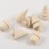DIY Árboles de Madera Pintados Creativos para Niños Accesorios de Bellota Estilo Pastoral Árbol de Navidad Decoración Navideña Adornos de Grafiti