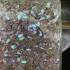 Celebridades da Internet Explosões Fantasma da Ópera Roxo tamanho pequeno Formato Plano Diamante Super Brilhante Diamante Aurora Decoração de Unhas com Pedras Strass