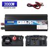 Suministro Transfronterizo de 1000W 2000W 3000W 12V/24V 220V Transformadores Domésticos para Coche Inversores Modificados para Exterior