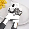 Abrelatas Multifuncional de Acero Inoxidable Cuchillo para Latas Abrebotellas Manual para Latas Herramienta Portátil para Cocina del Hogar