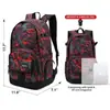 Mochila de Viaje para Exteriores de Tela Oxford Camuflada Personalizada de Fábrica de Yiwu Gran Capacidad Mochila Escolar para Estudiantes Mochila para Computadora