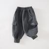 Calças de Moletom Esportivas Infantis Outono e Inverno Novo Macio Amigável à Pele Quente Moderno Calças Jogger para Bebê Estilo Versátil Elegante