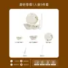 Conjunto de tigela e prato com tema de morango, louça de cerâmica de alta estética para uso doméstico, incluindo tigelas, pratos, tigelas de sopa, tigelas de ramen e tigelas de salada