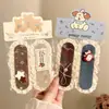 Pegatinas de flequillo de dibujos animados para niños, accesorios para el cabello para bebés que no dañan el cabello, pinzas para el cabello de cinta mágica, pegatinas para el cabello para niñas, accesorios para el cabello