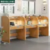 Escritorio de estudio, escritorio de oficina, escritorio de computadora para estudiantes, mampara cerrada simple para preparación de exámenes de posgrado, escritorio de sala de estudio simple e inmersivo