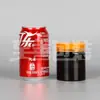 6580 Botella Lata de Té Aromatizado de Grado Alimenticio Lata de Comida Espesa con Tapa Botella de Plástico Sellada Botella de Embalaje Transparente de PET
