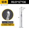Huhao 55 cortador de fresagem de ponta de esfera de conicidade de duas bordas revestido de aço tungstênio cortador inclinado de aço cortador de fresagem de ponta de metal duro