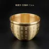 Ornatos de liga manoplas pote das cem bênçãos bule pequeno ornamentos rotativos mahjong bacia de tesouro sólida artesanato em metal