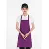 Avental Publicitário Roupas de Trabalho Estampadas Personalizadas Atacado Presente Logo Estampado Vendas Diretas da Fábrica Impermeável Versão Coreana Cozinha Personalizada