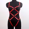 YSF Equipo de Bondage Alternativo Transfronterizo para SM Productos para Adultos Ropa de Restricción de Cuero Set de Máscara de Ojos y Collar En Stock