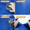 Lona impermeable al por mayor del fabricante, Lona de cuchillo resistente al desgarro y al desgaste, Lona impermeable para camiones, Cubierta para patio de carga, Tela para lluvia