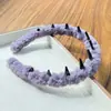 Diadema de Dientes Estilo Coreano para Mujer, Versátil para Lavarse la Cara, Pinza para el Cabello de Moda, Diadema de Gafas en Forma de U