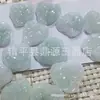 Colgante de Jade A de Myanmar al por mayor para Hombres y Mujeres Marca Dragón Guan Gong Guanyin Buda Colgante de Jade Verde Fuente en Vivo