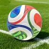 Novo modelo de bola de futebol nº 5, mesmo estilo da Copa do Mundo, Copa da Europa, Copa América e Liga dos Campeões, com revestimento adesivo de PU, atacado de bola de futebol nº 4