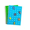 Cuaderno de Silicona A5 DIY Cuaderno Educativo de Agujeros de Silicona con Accesorios Bloc de Notas Recortable Cuaderno de Espiral de Mano