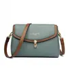 2026 Nueva Moda Bolso Pequeño Cuadrado para Mujer Bolso Cruzado de Piel Suave Bolso para Mamá de Mediana Edad Bolso de Hombro Casual