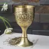 Taça de Vinho Retro Europeia, Taça de Vinho Branco, Taça Flutuante, Enfeites Domésticos, Taça de Vinho Pequena de Metal, Copo Pequeno para Beber, Copo para Destilados