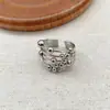 Anel de Linha com Contas de Camadas Design de Nicho Estilo Coreano Mais Vendido de Dongdaemun, Coreia do Sul Anel Simples
