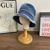 Sombrero de Pescador de Mezclilla Vintage Deshilachado para Hombres y Mujeres, Sombrero de Sol Casual Versátil para Primavera y Otoño que Hace que la Cara Parezca Más Pequeña