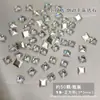 Decoraciones para Uñas de Circonita Biselada con Base Plana Mini, Brillantes Pequeños en Forma de Marquise, Forma de Diamante, Blanco Transparente, Rosa, Champaña, Forma Irregular, Pedrería para Uñas