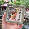 Jin Yan no se ha desvanecido en mucho tiempo.. Vietnam Sha Jin Tragar Bestia Dorada Familia de Tres Colgantes Pines Pulsera Cuentas para Transferencia de la Suerte Mujeres