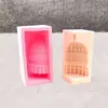 Panteón Cemento Edificio Modelo Habitación Entrada Escandinava Sala de Estar Decoración Escritorio Arte Adornos Molde de Silicona