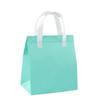 Bolsa de aislamiento desechable de papel de aluminio para llevar, bolsa de embalaje para té de leche, barbacoa, comida ligera, comercial, bolso de mano no tejido en stock
